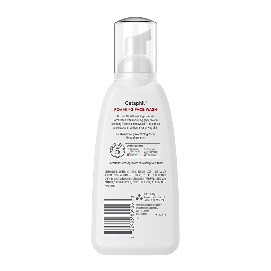Cetaphil Redness Relieving Foaming Face Wash