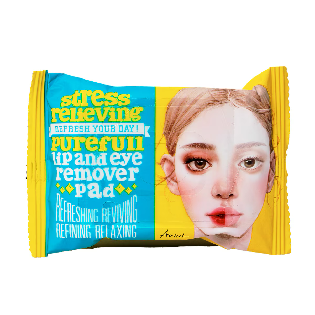 Ariul Stress Relieving Purefull Lip and Eye Remover Pad