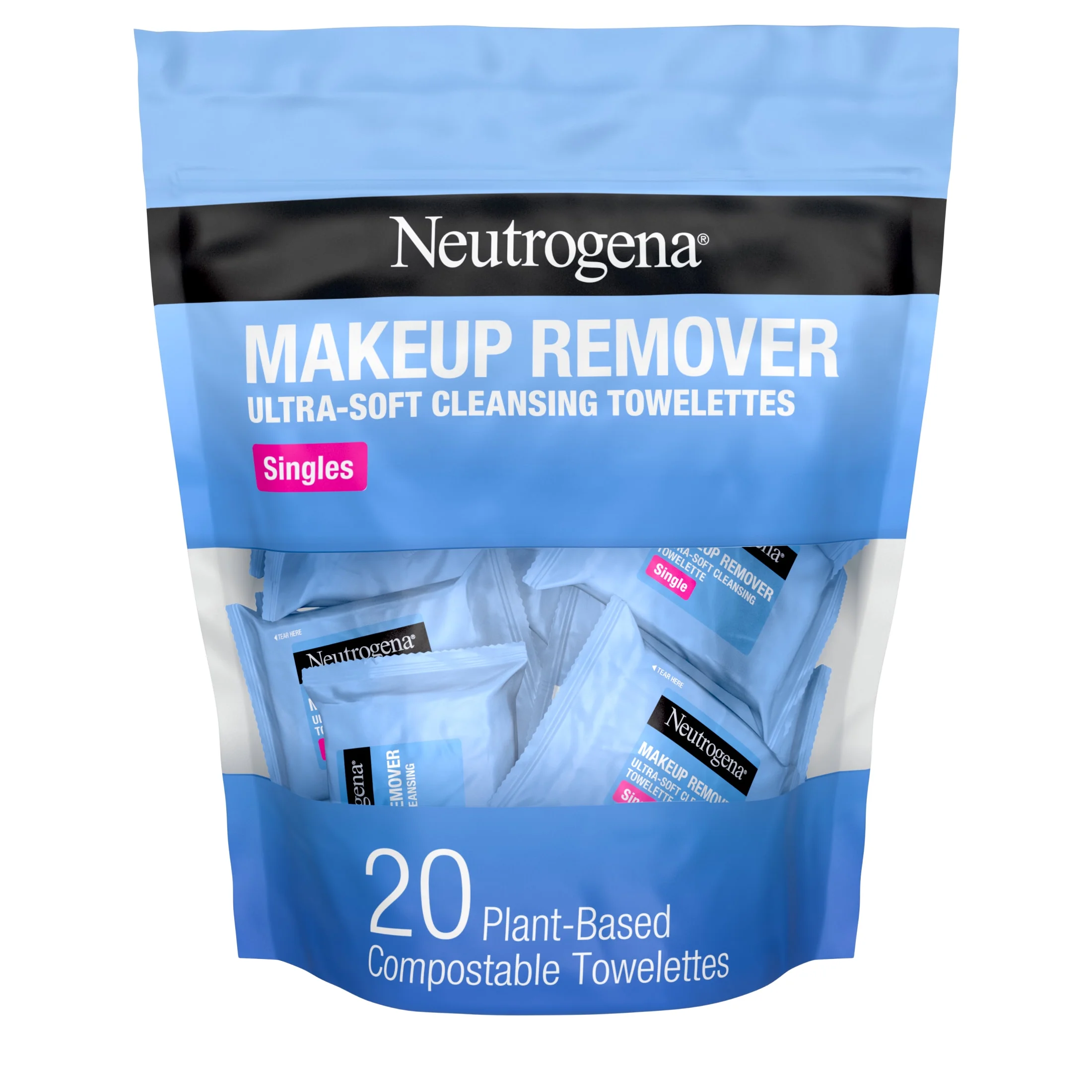 Neutrogena Makeup Remover Ultra-Soft Cleansing Towelettes Singles