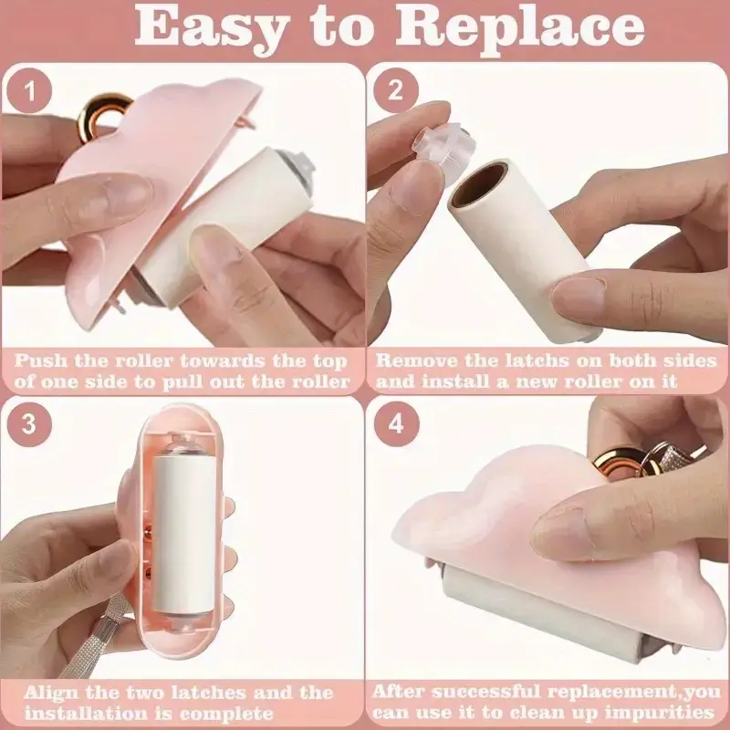 Portable Clothes Lint Roller