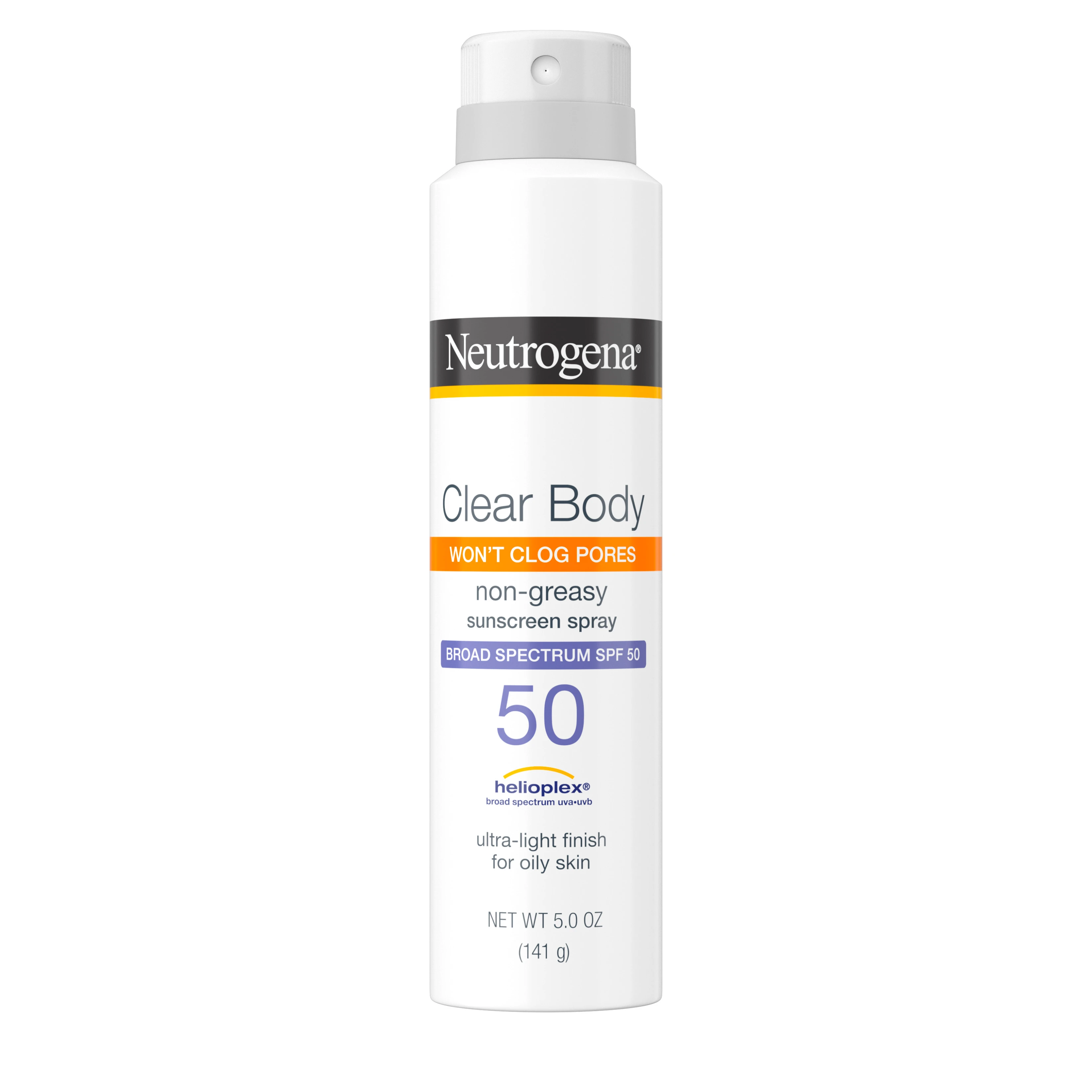 Neutrogena Clear Body SPF 50 Sunscreen Spray