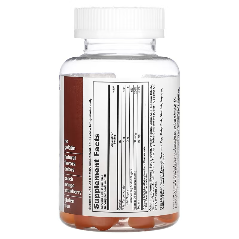 TRQ Gummy Vitamin D3 Bone
