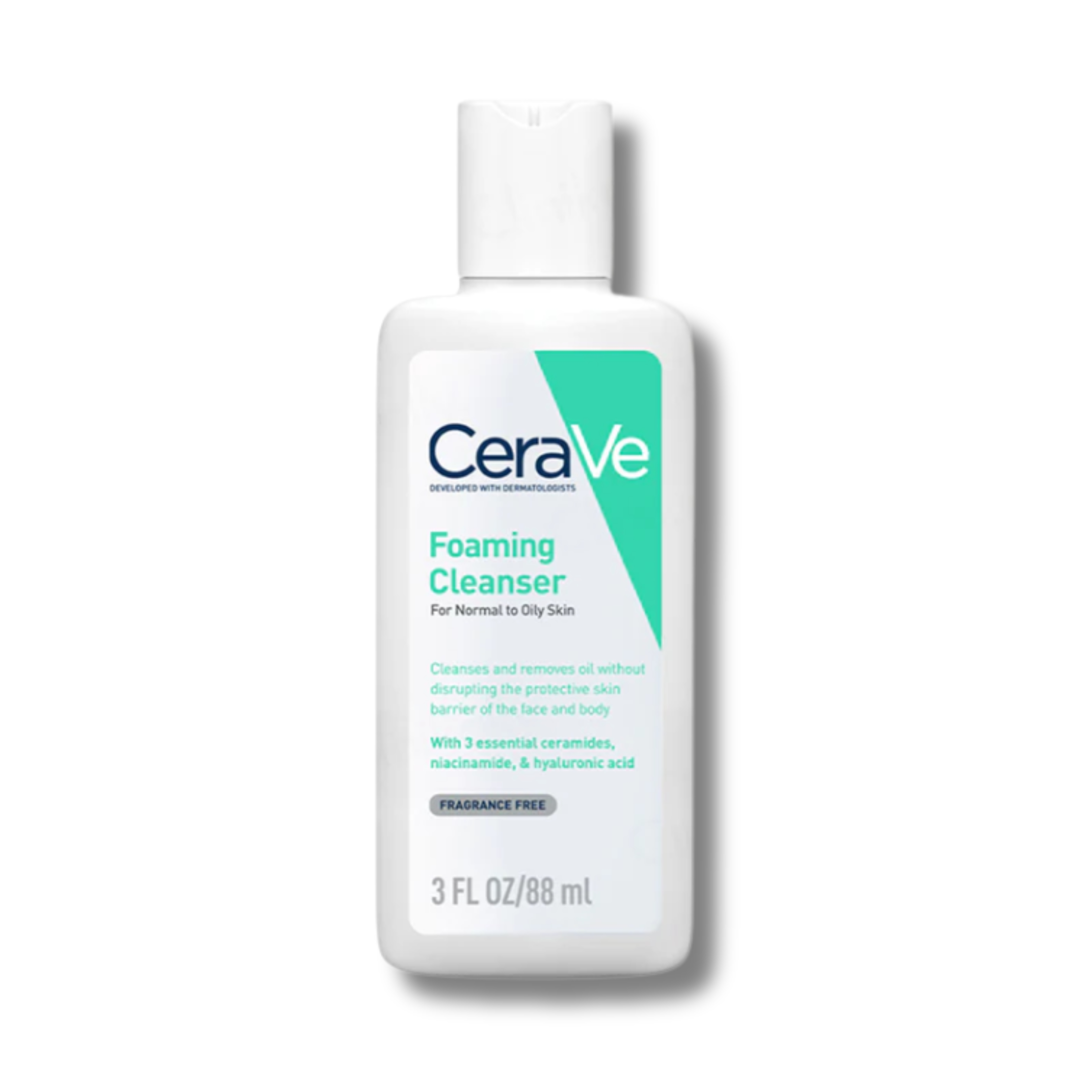Cerave Foaming Facial Cleanser For Normal To Oily Skin