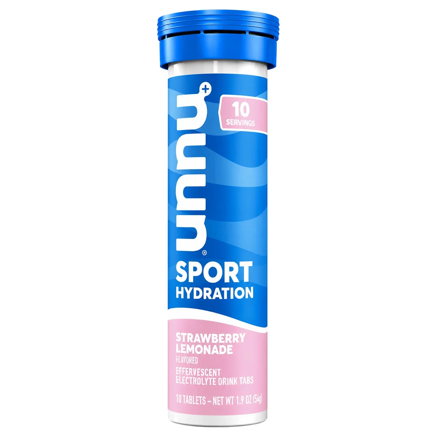 Nuun Sport Hydration Effervescent Electrolyte Drink Tablets Strawberry Lemonade 