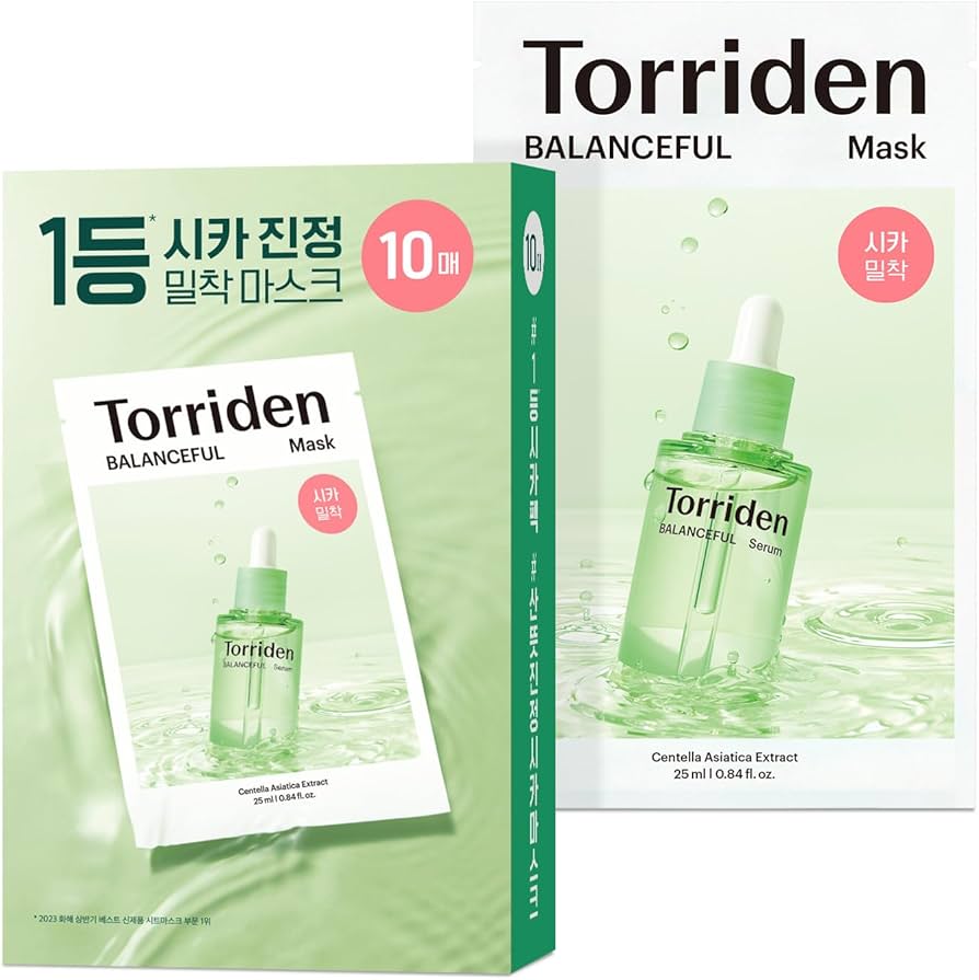 Torriden BALANCEFUL Cica Facial Masks