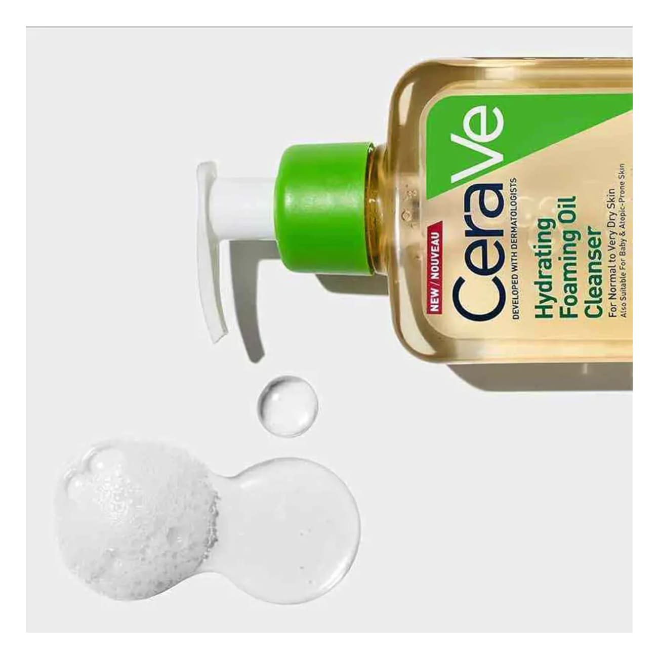 Cerave Hydrating Foaming Oil Cleanser