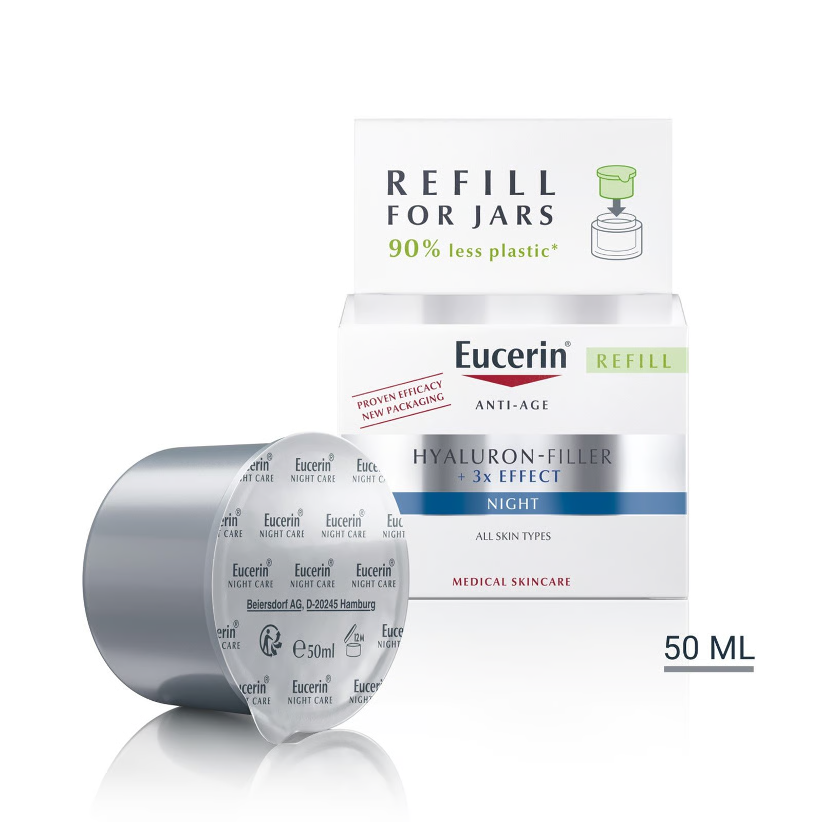 Eucerin Hyaluron-Filler Night Cream Refill 50ml