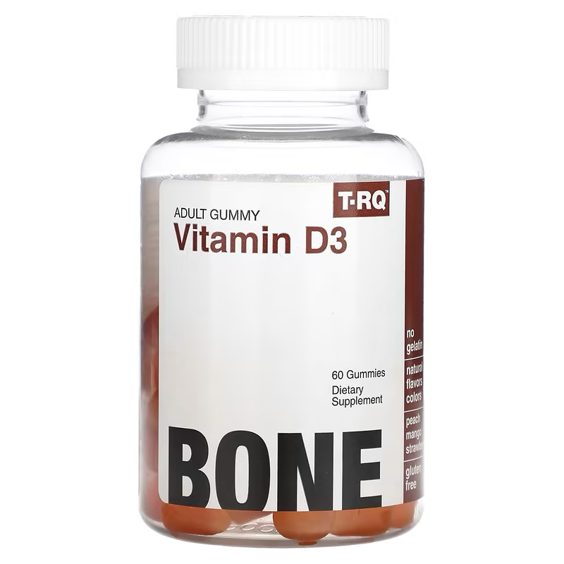 TRQ Gummy Vitamin D3 Bone