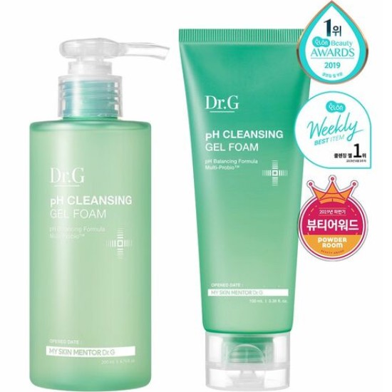 Dr. G pH Cleansing Gel Foam Special Set