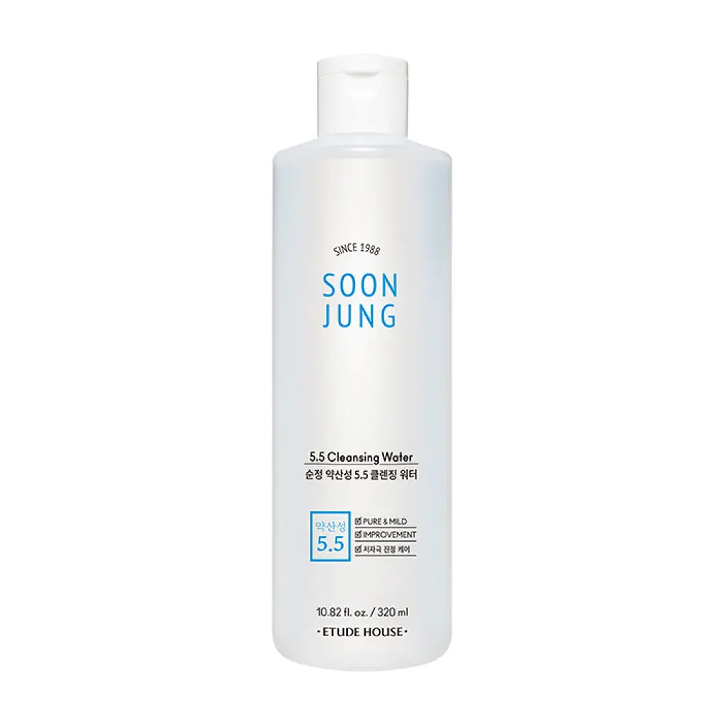 Etude Soon Jung pH5.5 Cleansing Water