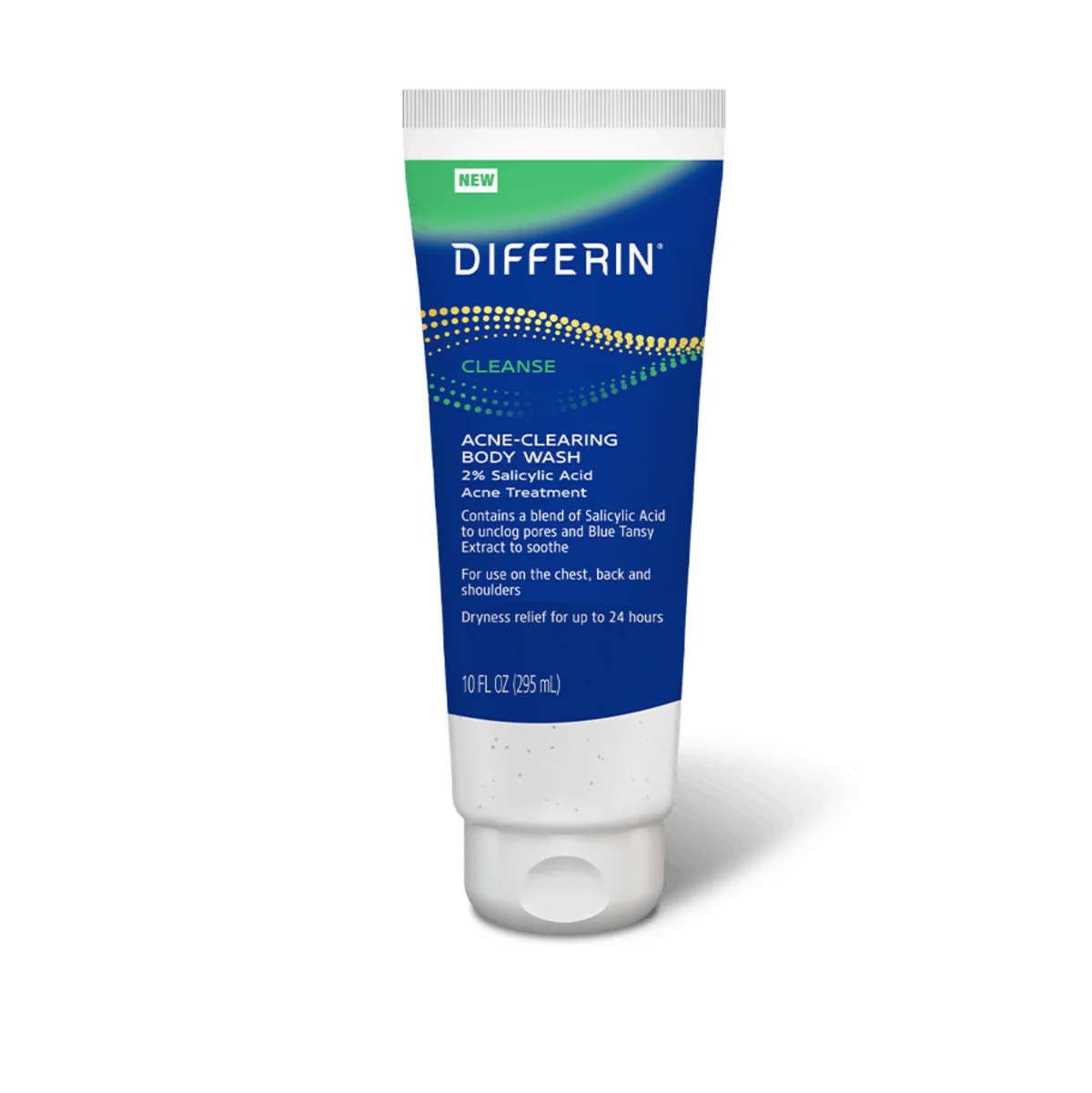 Differin Acne-Clearing Body Wash 2% Salicylic Acid Acne Treatment