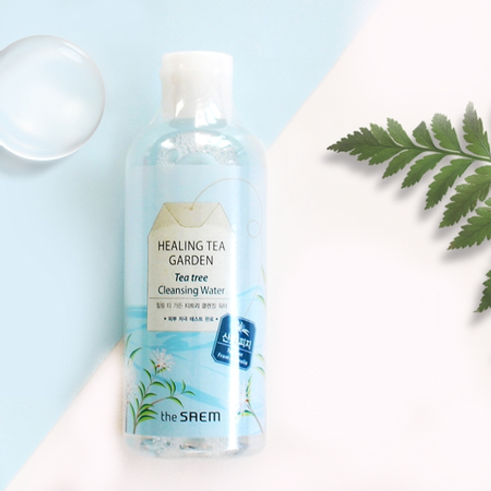 the SAEM Tea Tree Cleansing Water