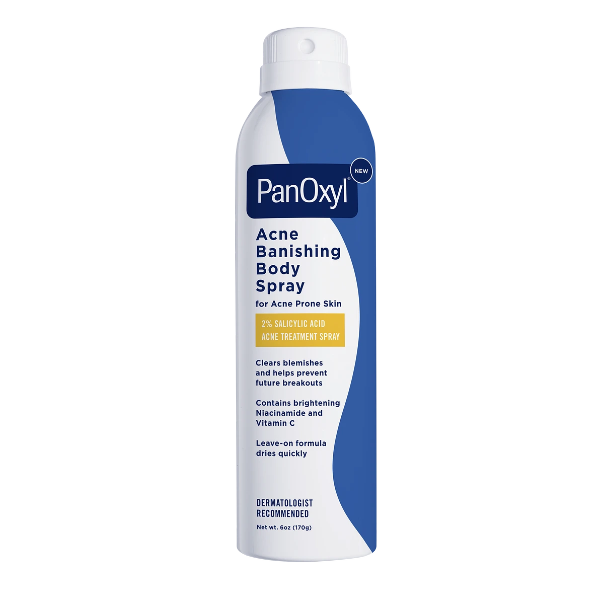 PanOxyl Acne Banishing Body Spray 2% Salicylic Acid