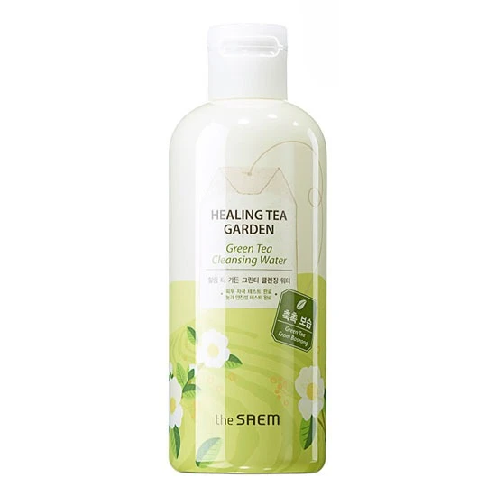 the SAEM Healing Green Tea Clenasing Water Toner