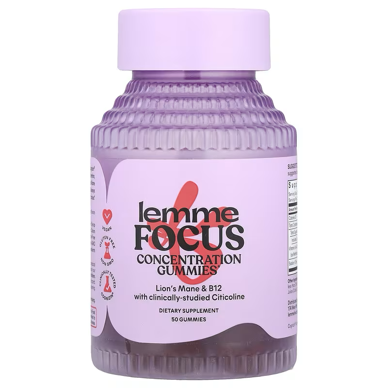 Lemme  Focus Concentration Gummies