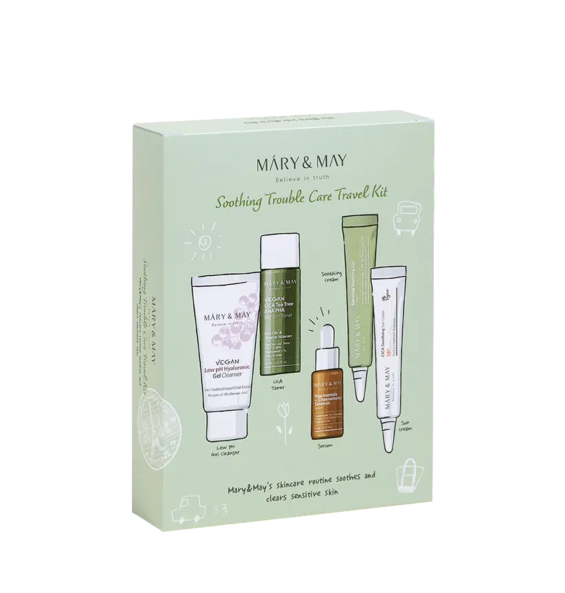 Mary&May Soothing Trouble Care Travel Kit