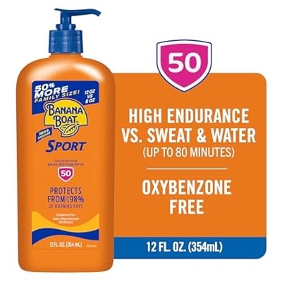 Banana Boat Sport Ultra SPF 50 Sunscreen Lotion