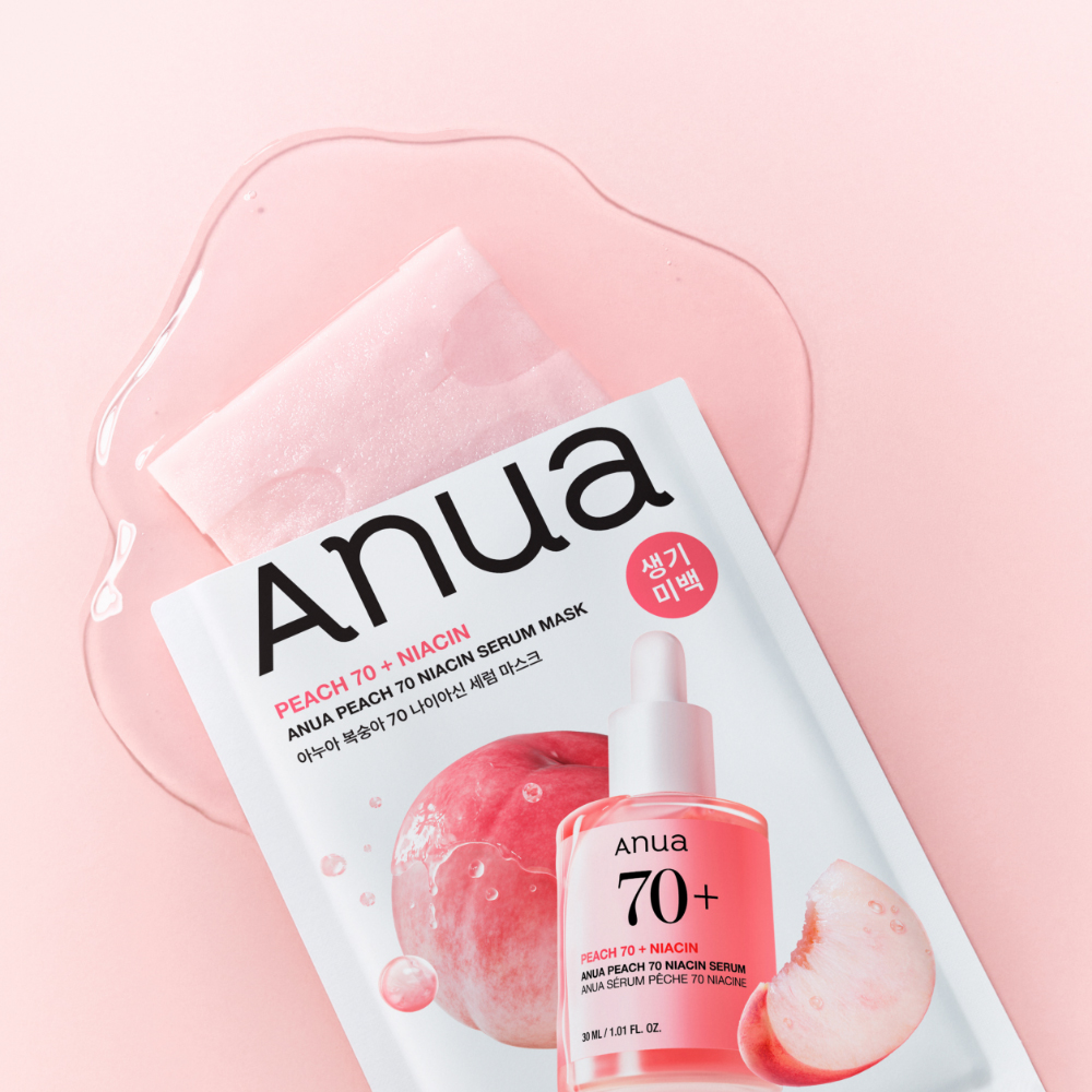 Anua Peach 70 Niacin Serum Mask