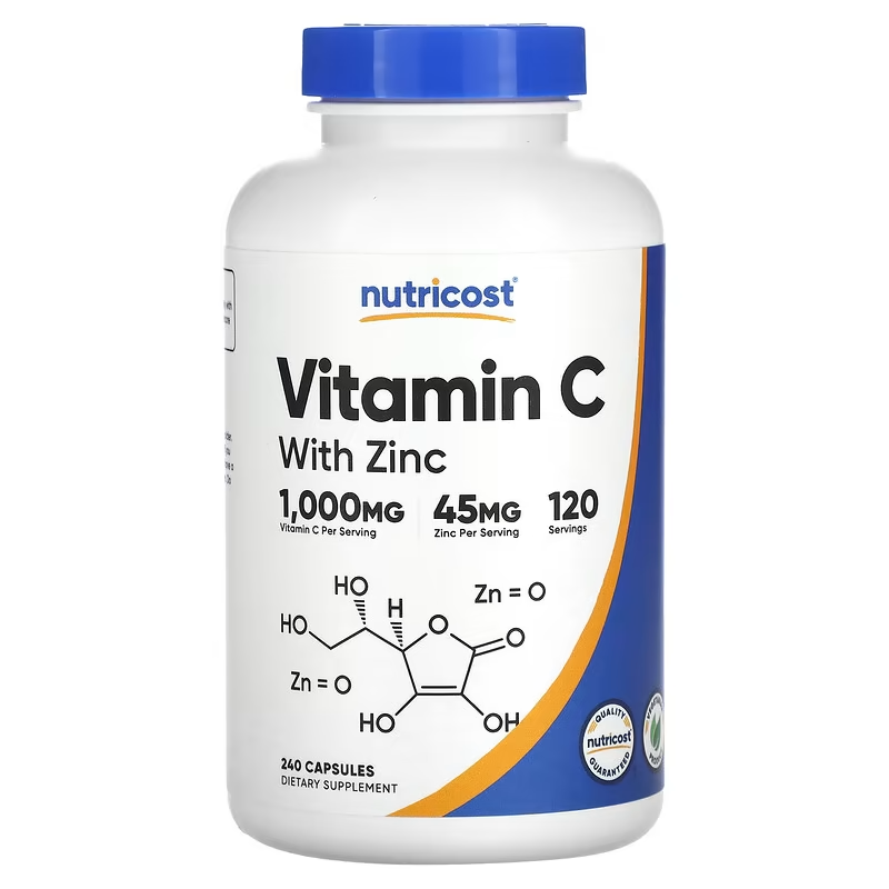 Nutricost Vitamin C with Zinc
