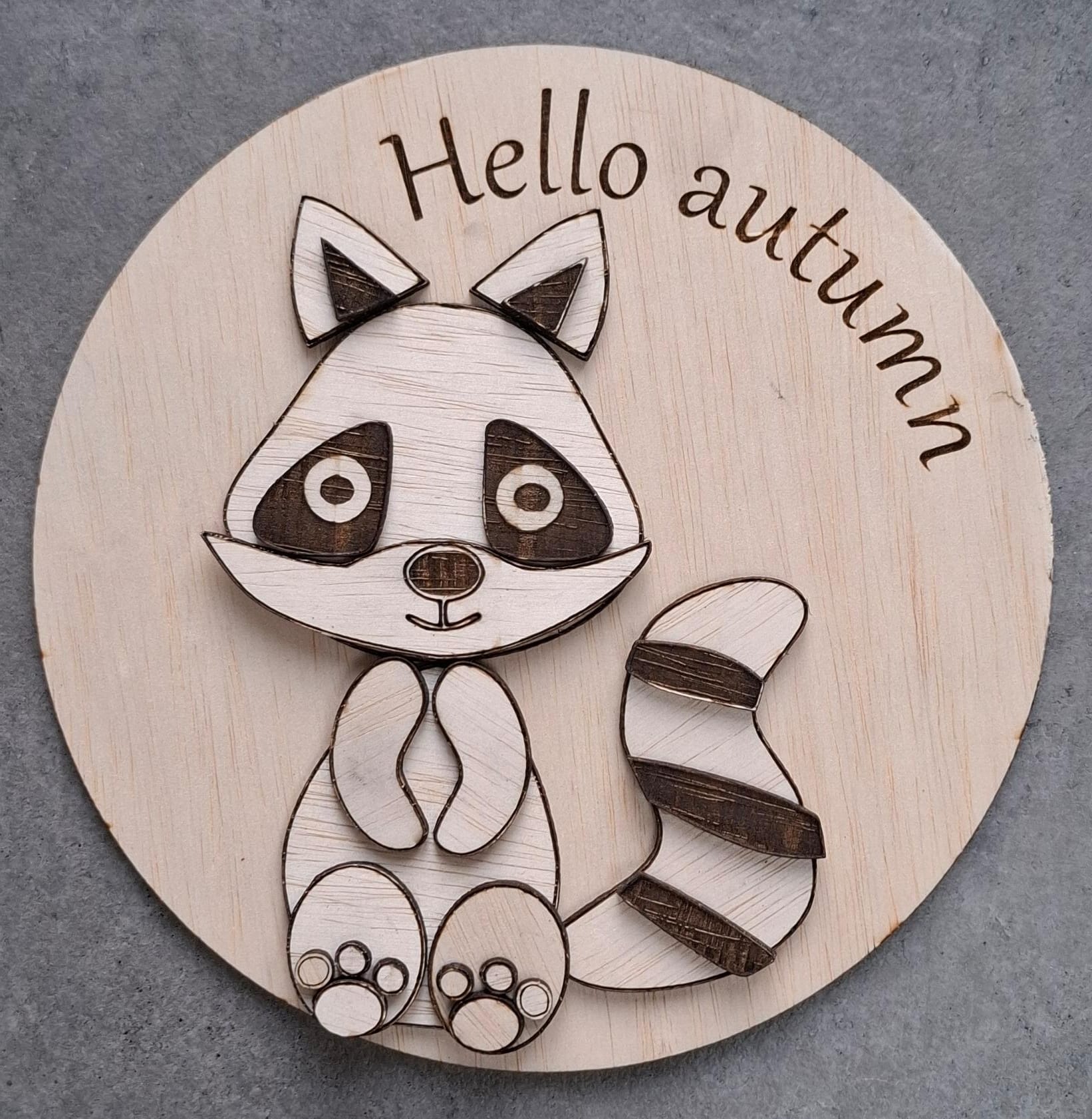 Hello autumn - Wasbeer