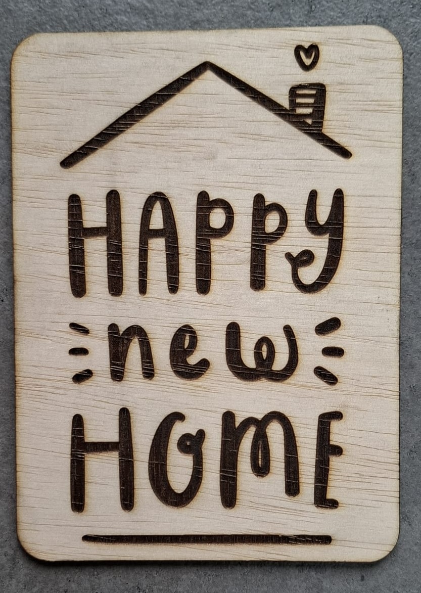 Nieuwe woning - happy new home