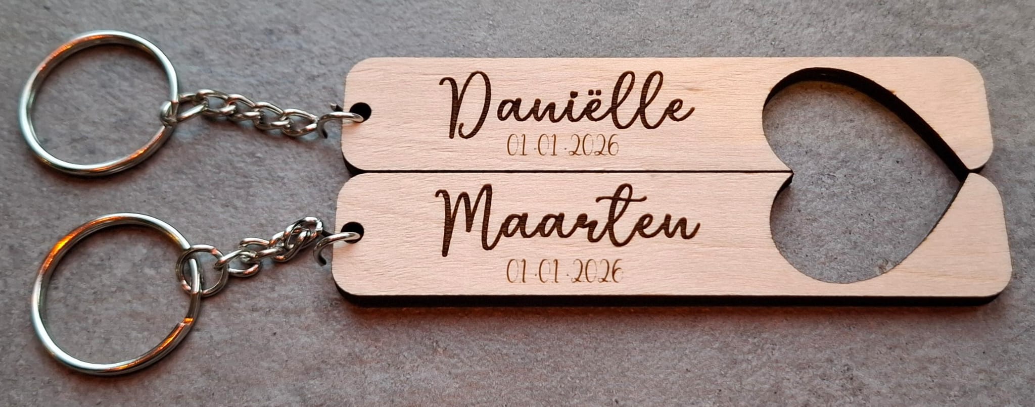 Sleutelhanger - Liefde 2st