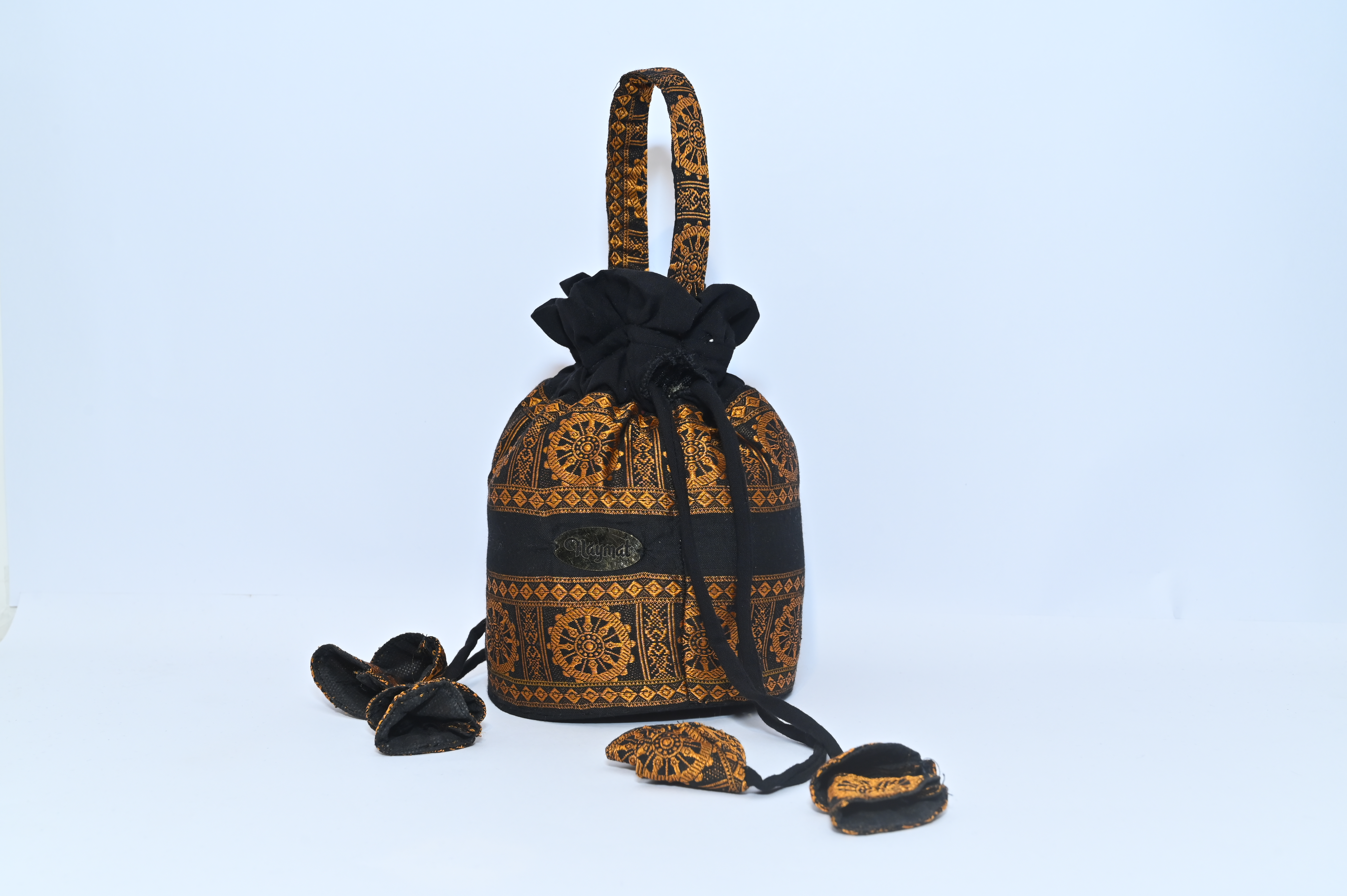 Handcrafted Batik Drawstring Bag