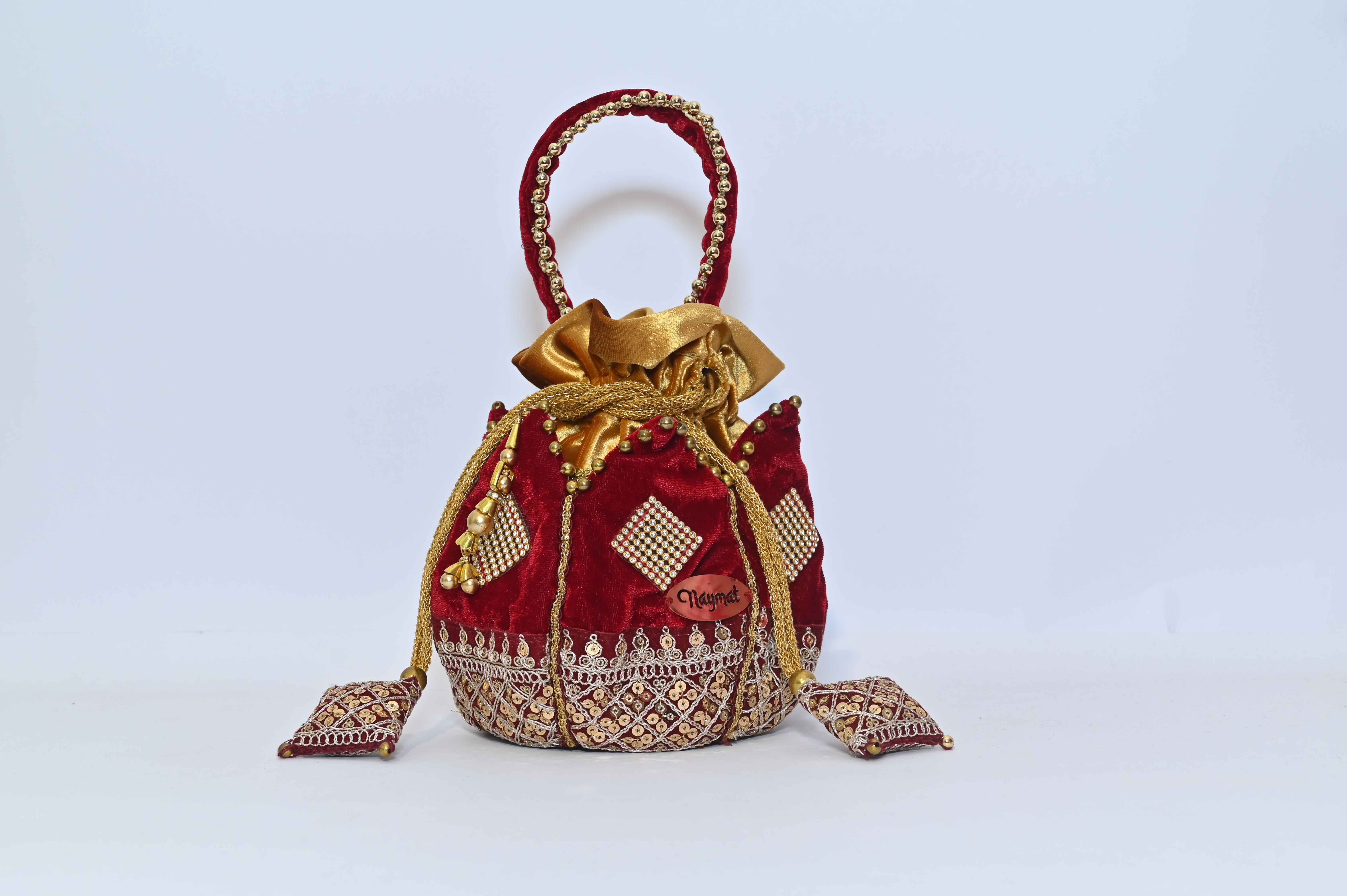 Traditional Embroidered Potli Bag