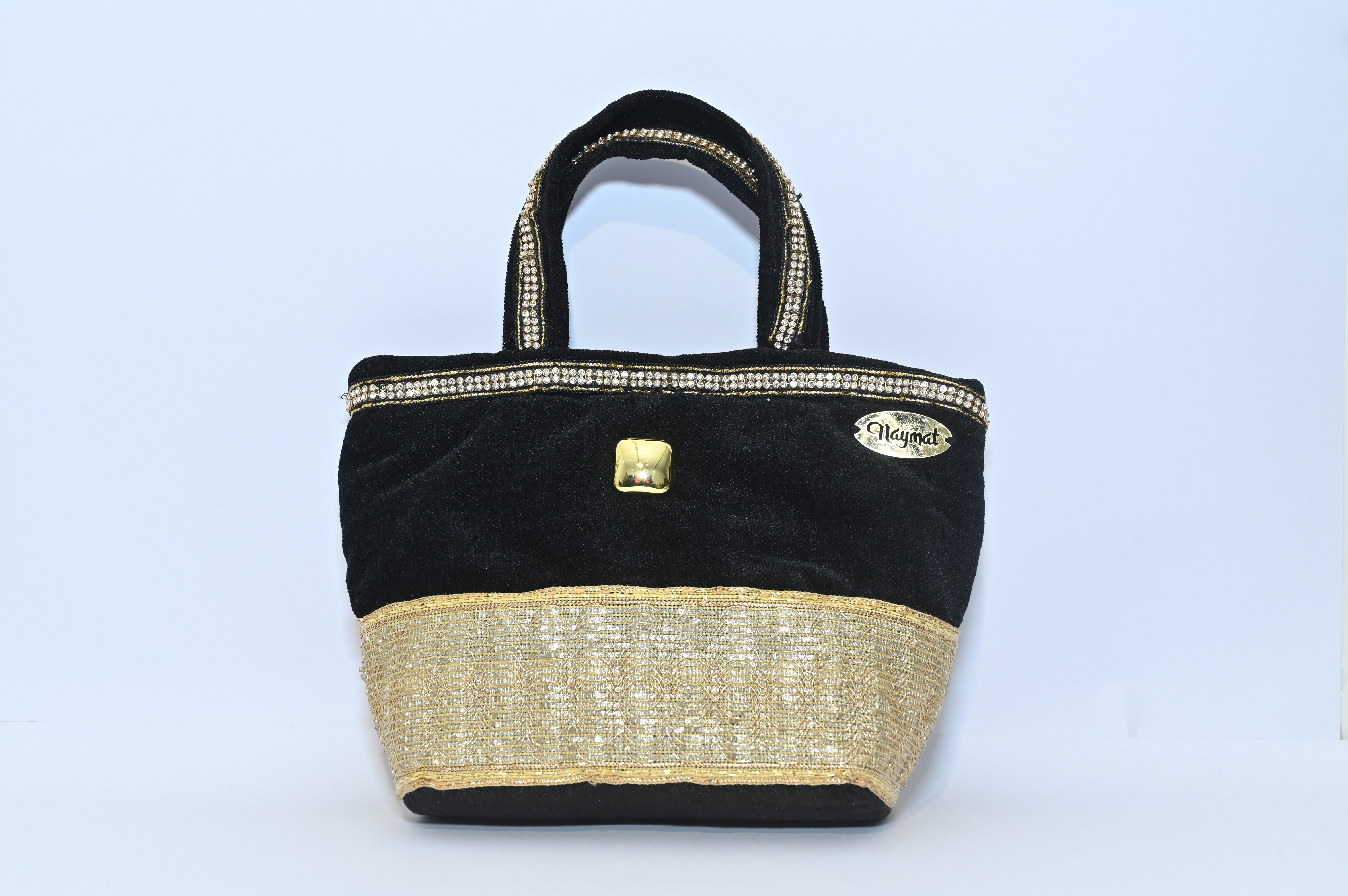 Black and Gold Handbag