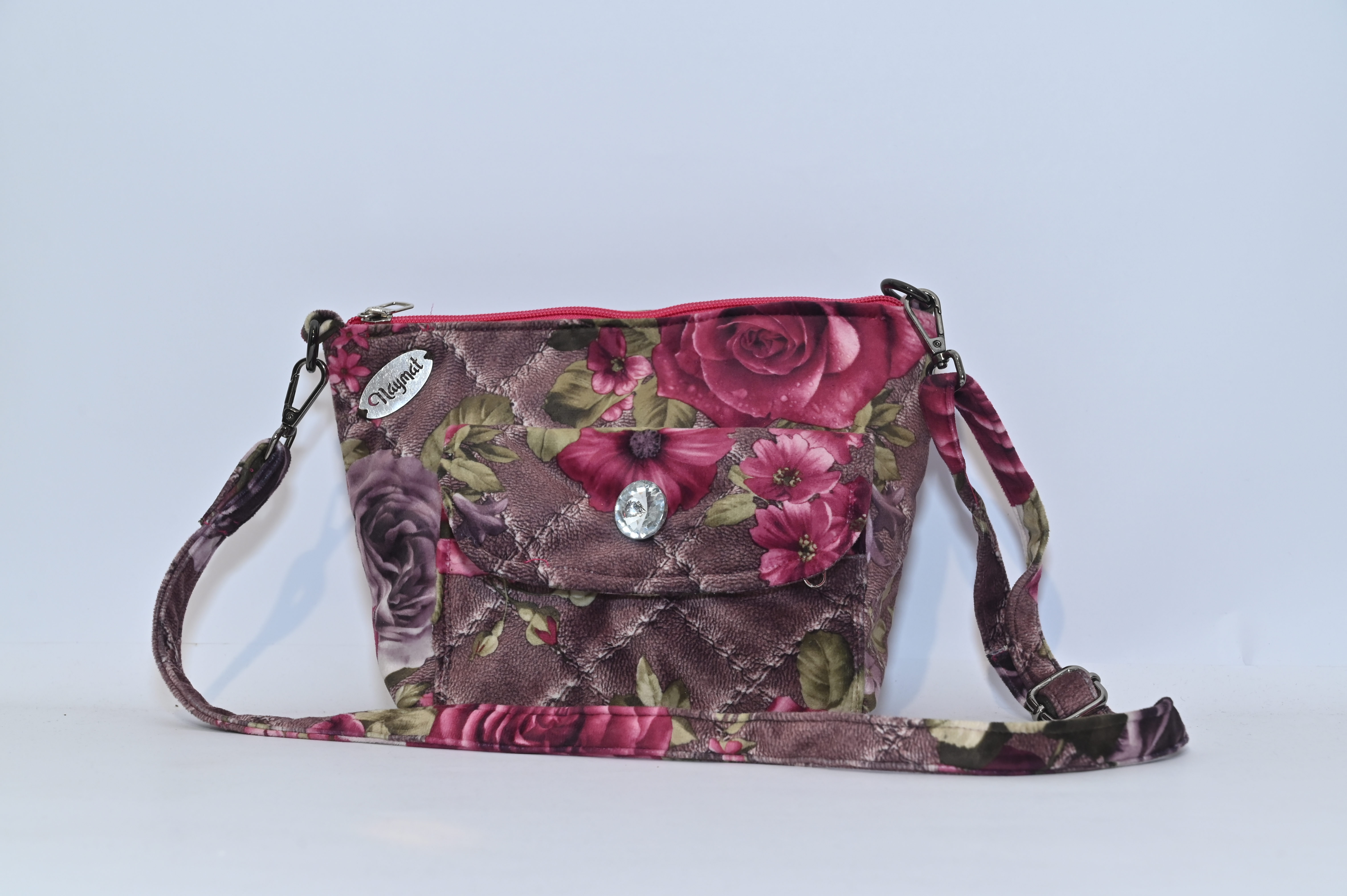 Floral Pattern Shoulder Bag