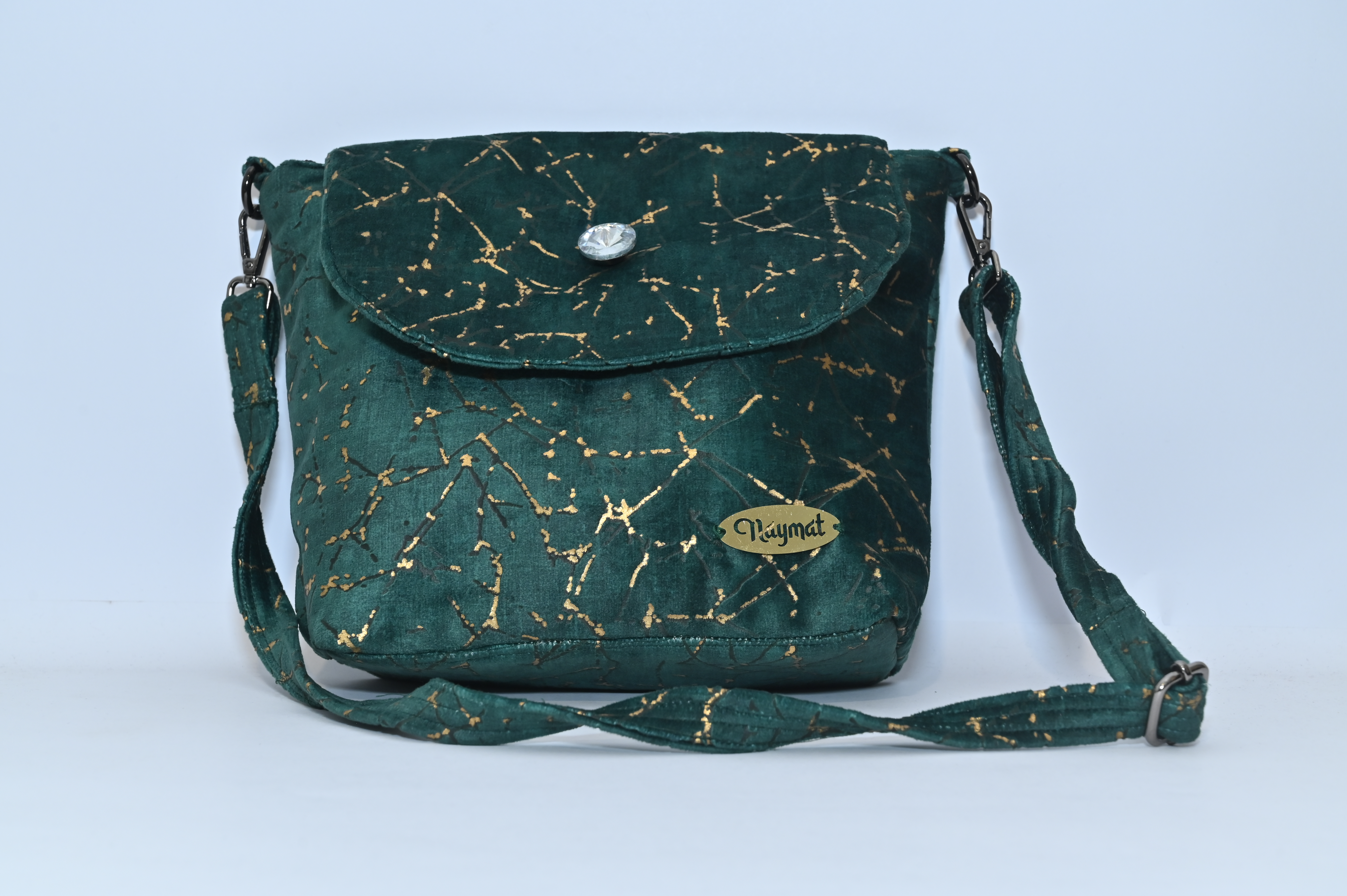 Elegant Green Sling Bag