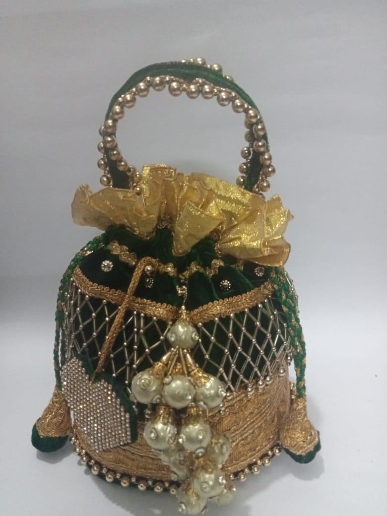 Embroidered Potli Bag