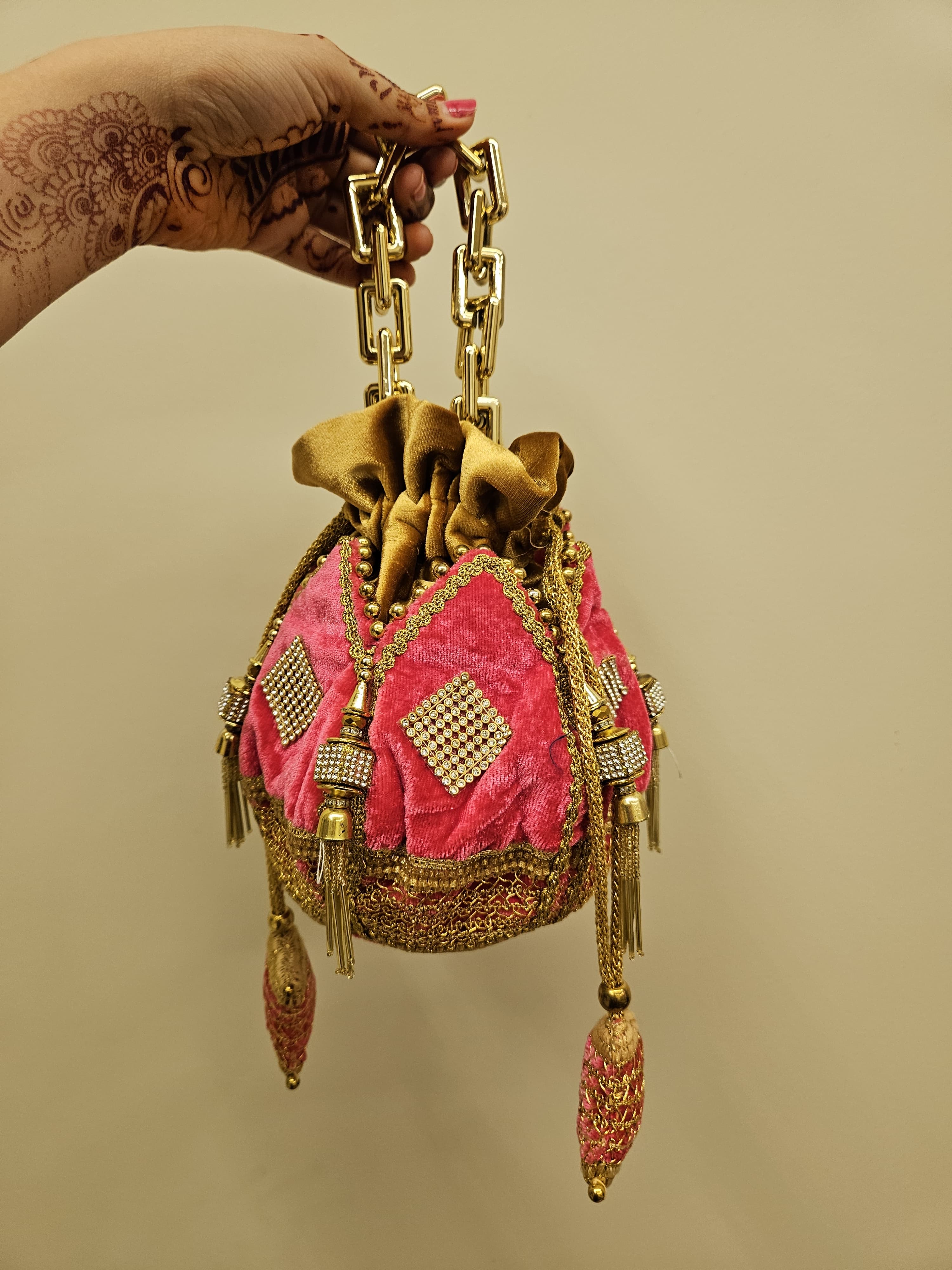Embroidered Potli Bag