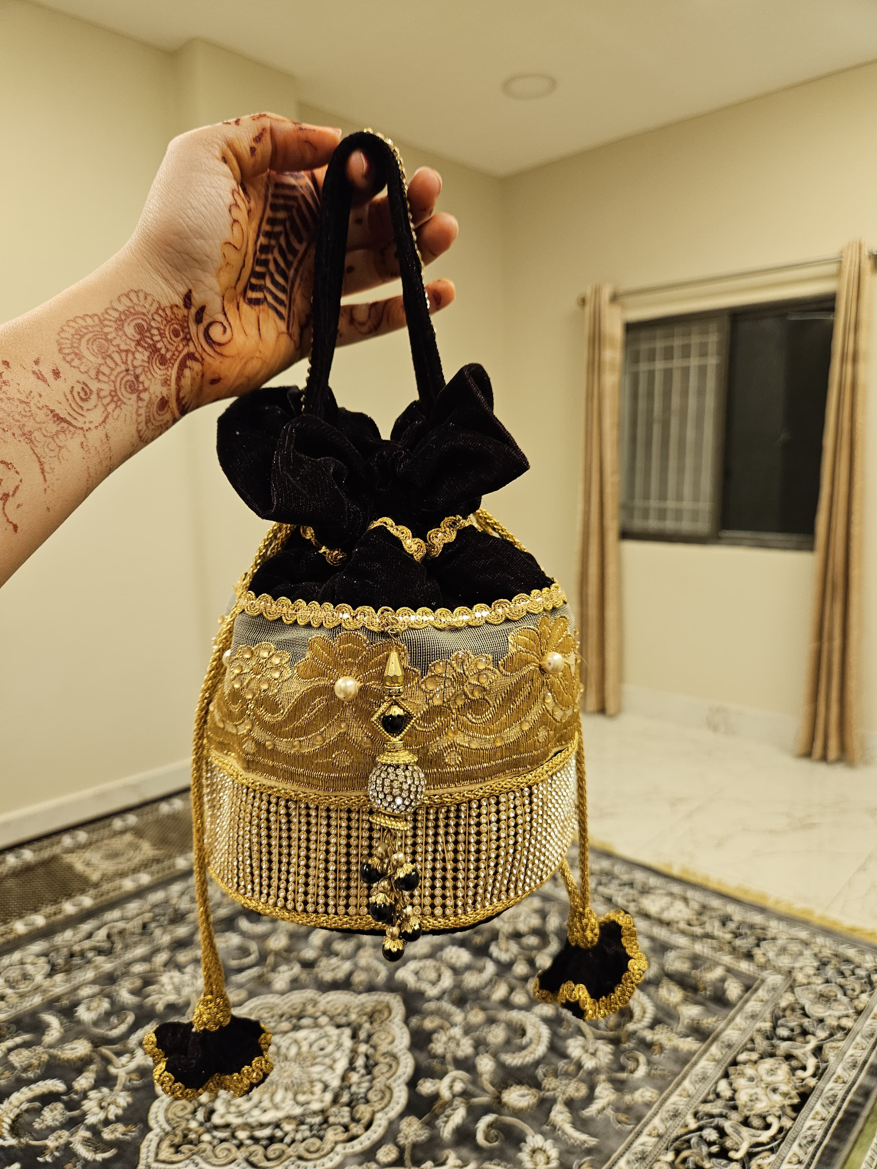 Traditional Embellished Potli Bag