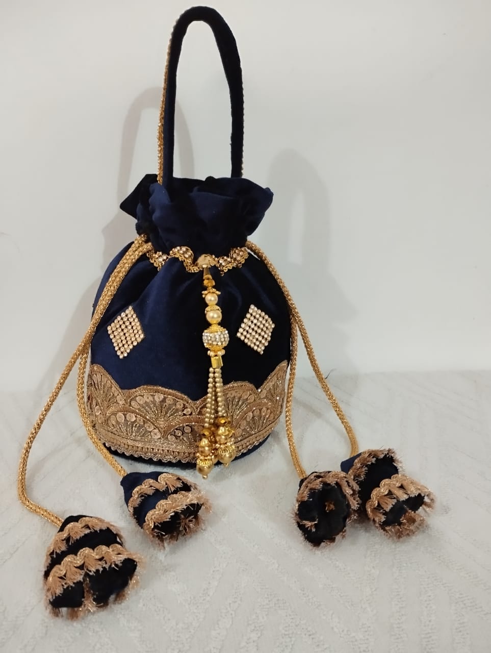 Embroidered Potli Bag