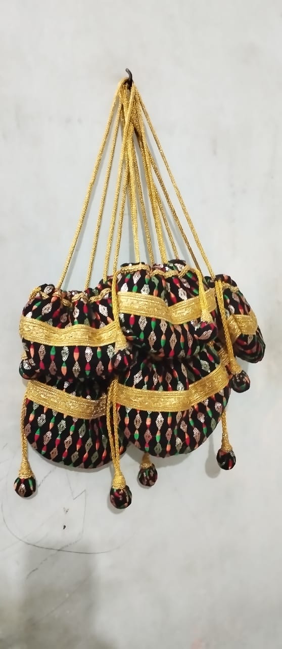 Handcrafted Embroidered Potli Bags