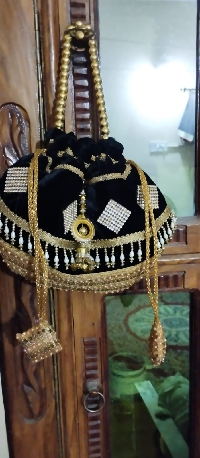 Traditional Embroidered Potli Bag