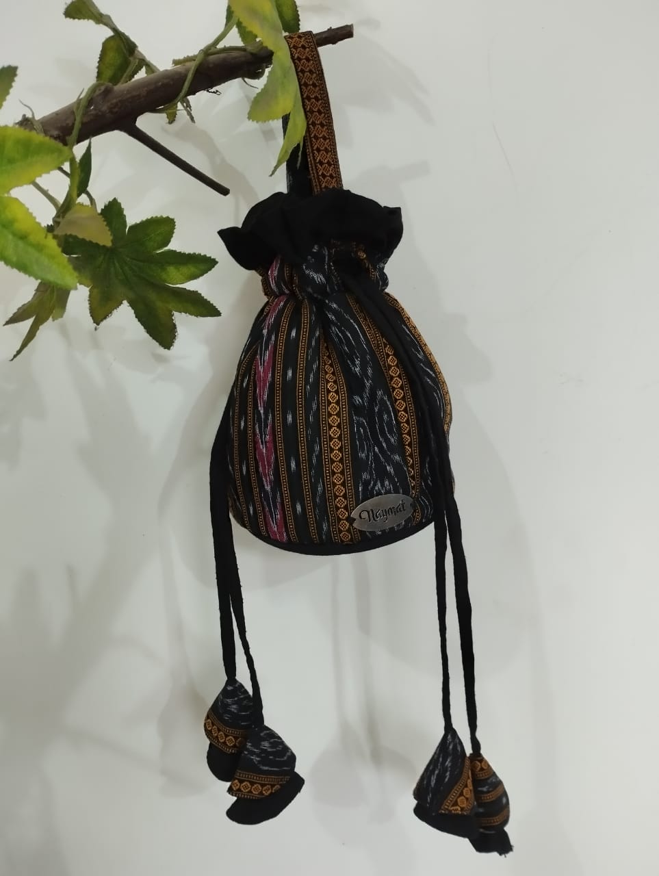 Traditional Handcrafted Drawstring Pouch