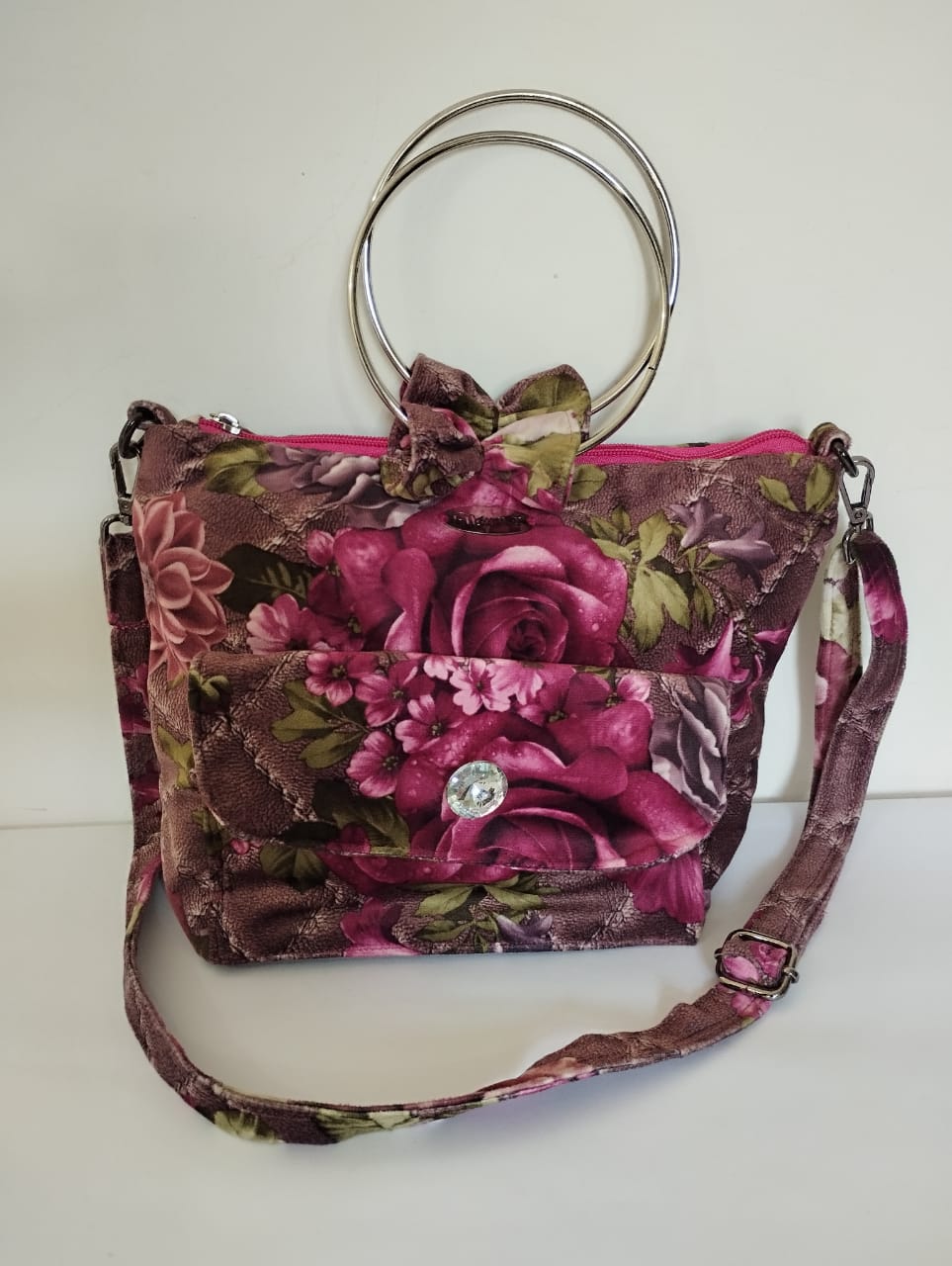 Floral Print Handbag