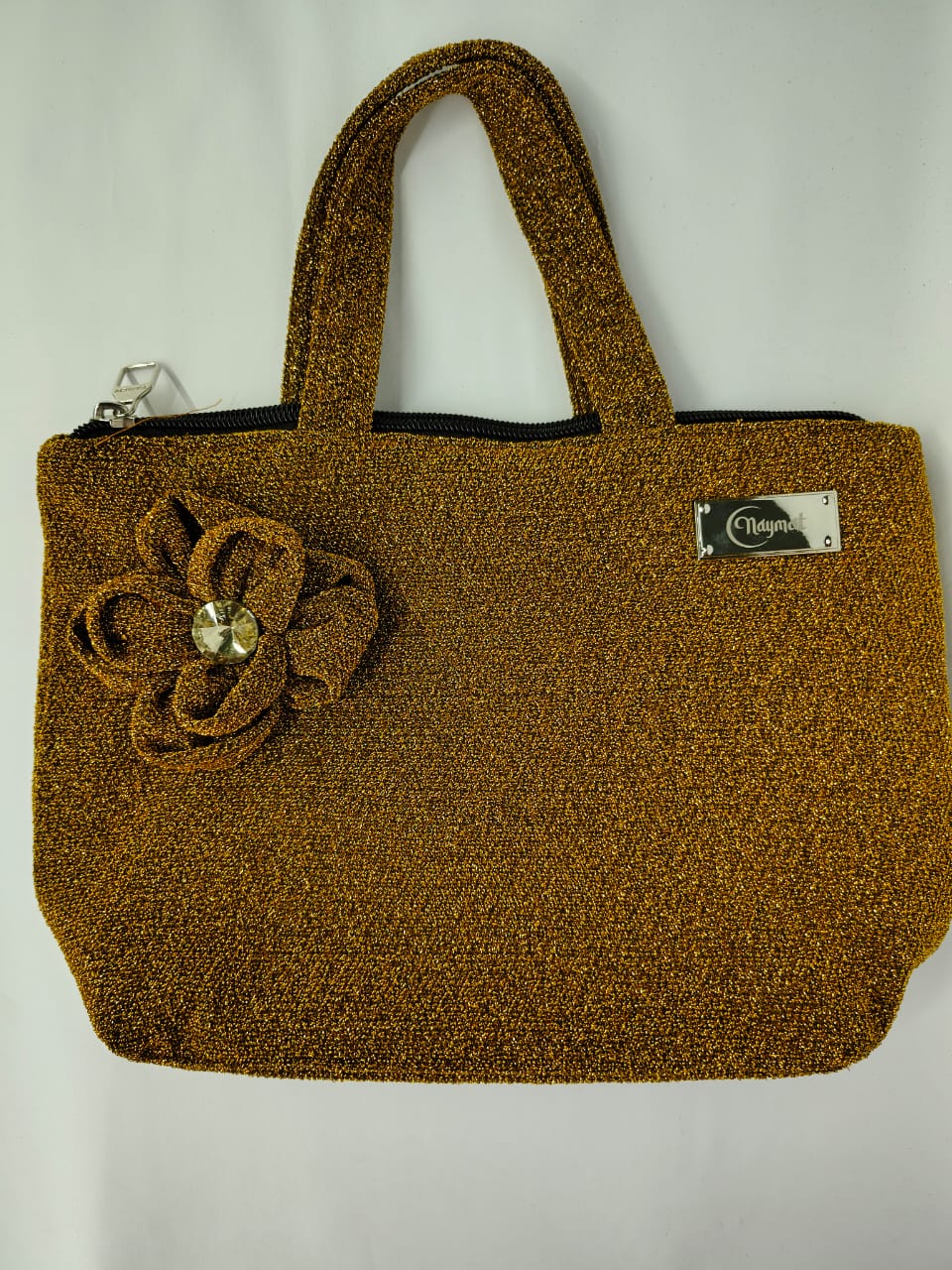 Gold Glitter Handbag