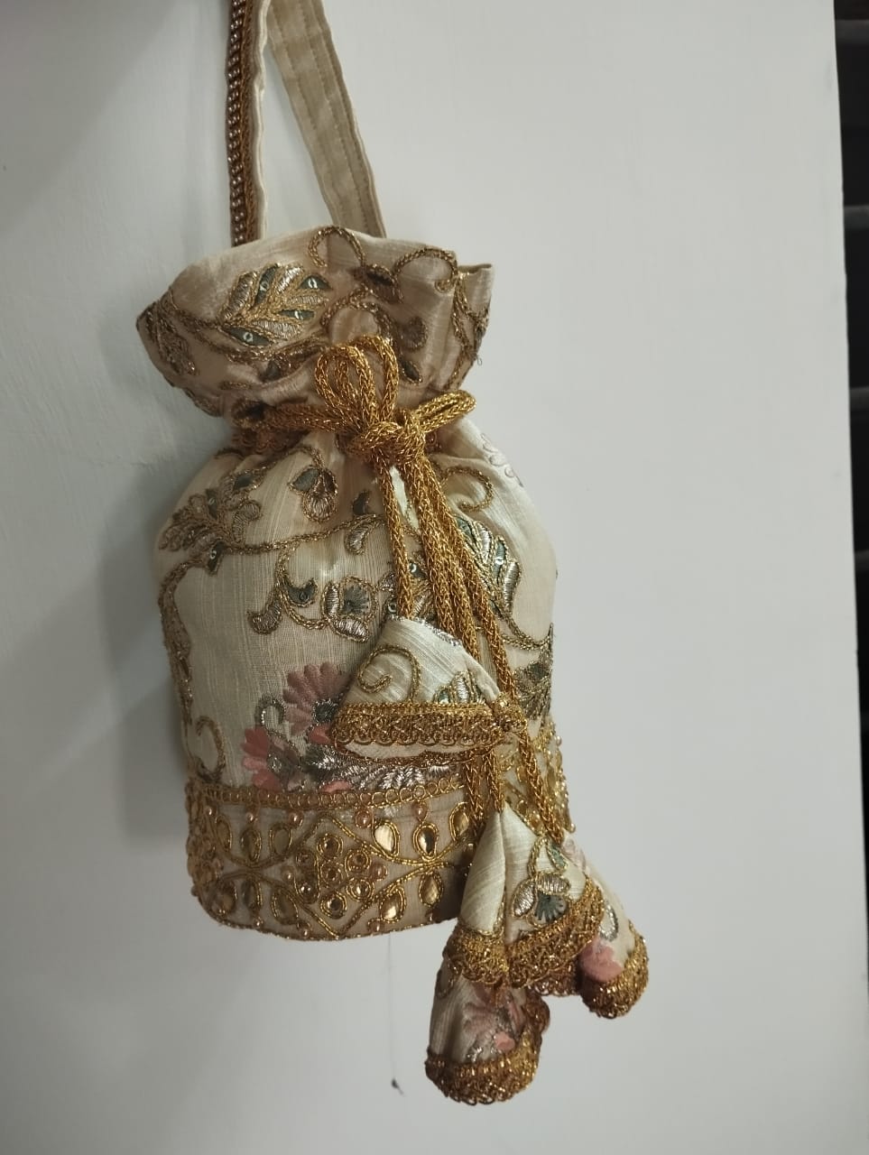 Embroidered Potli Bag