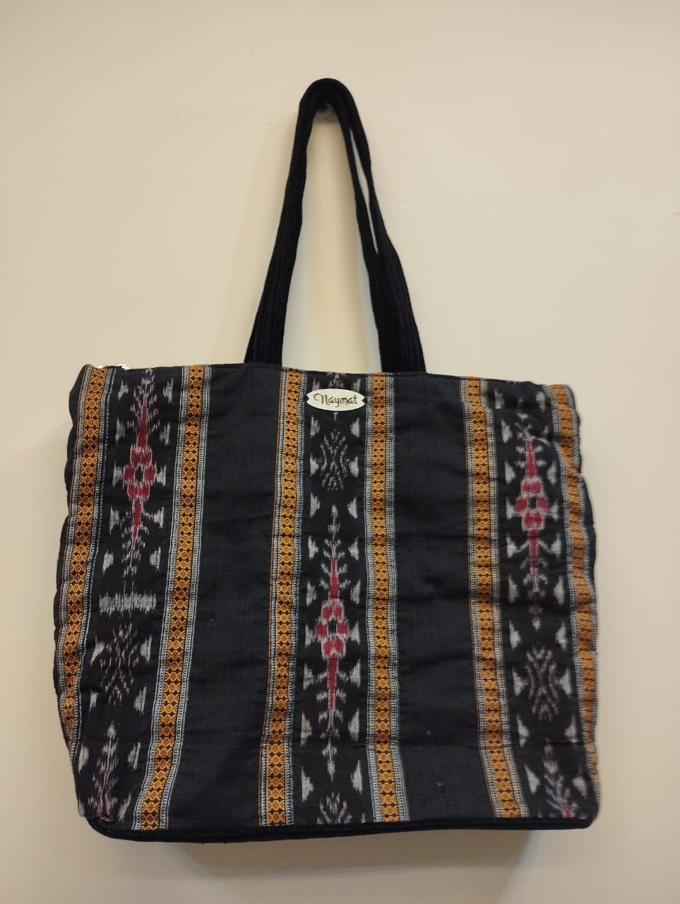 Handmade Ikat Tote Bag