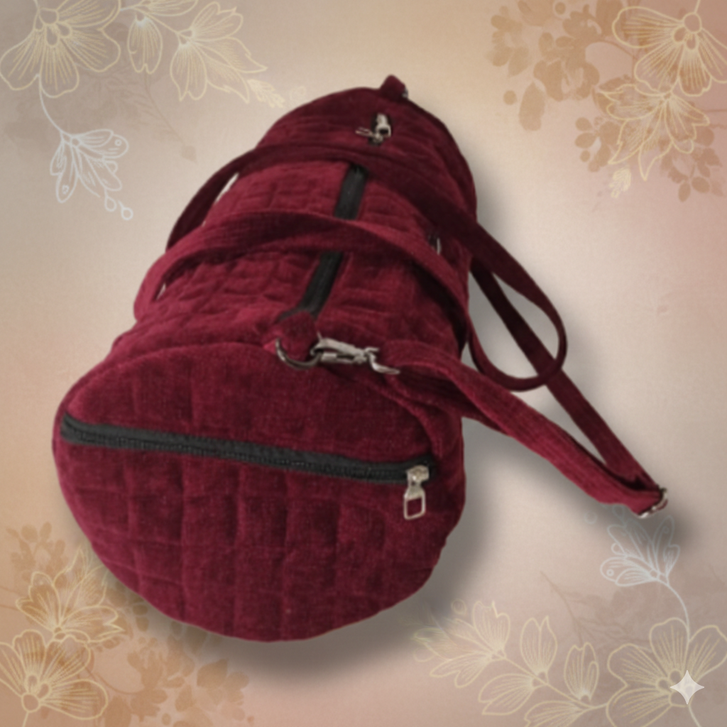 Magnat Velvet Duffle Bag