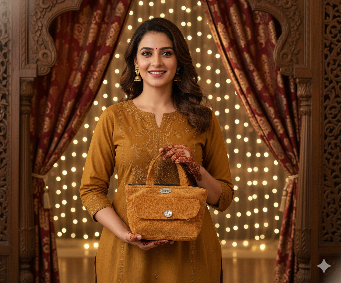 Stylish Brown Handbag