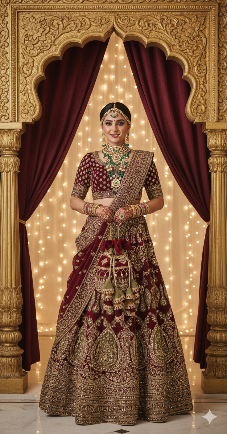 Embroidered Potli Bag