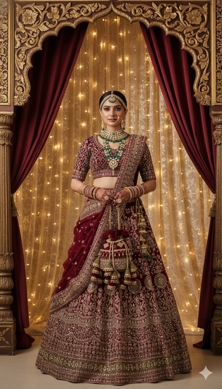 Handcrafted Embroidered Potli Bag