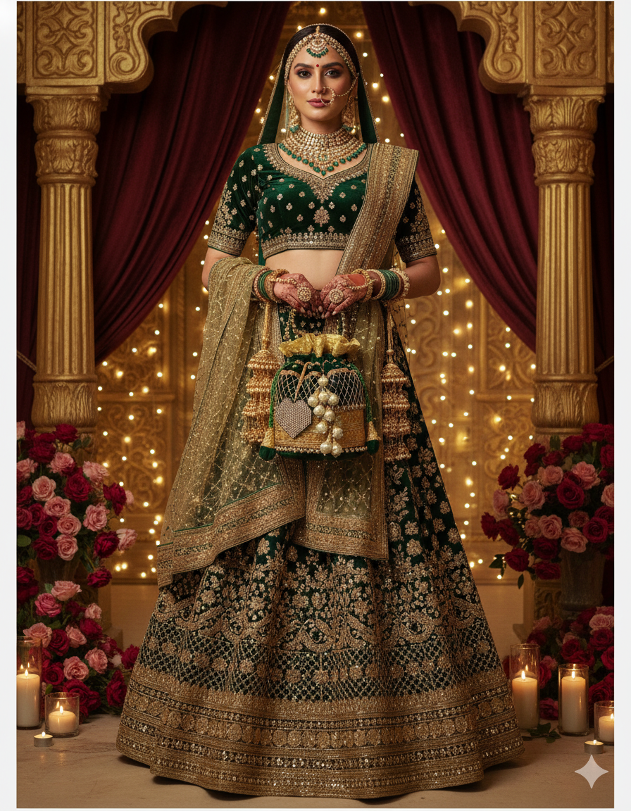 Embroidered Potli Bag