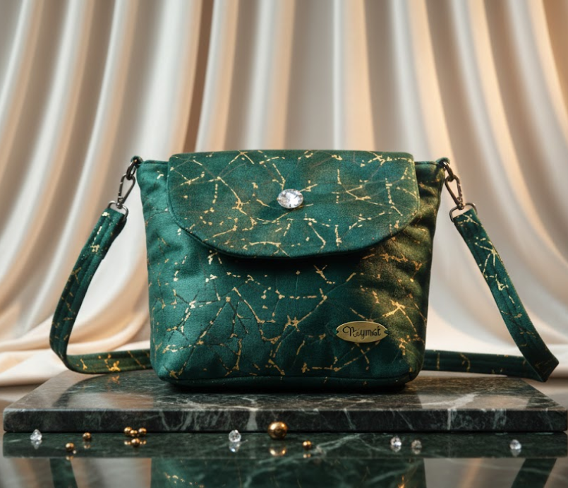 Elegant Green Sling Bag