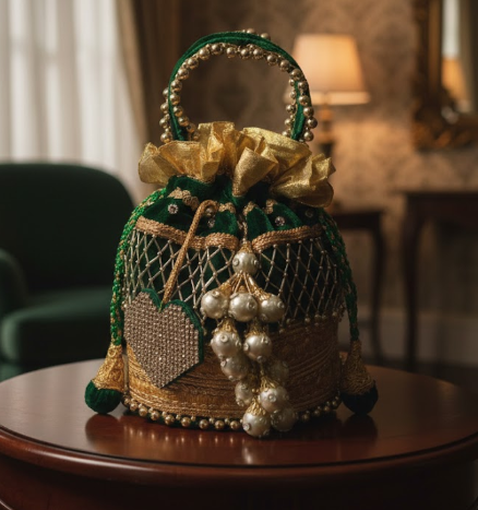 Embroidered Potli Bag