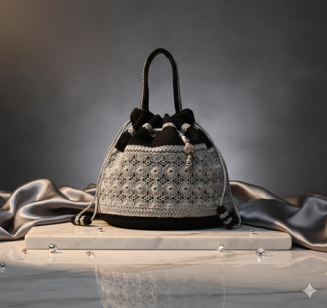 Handcrafted Drawstring Bag